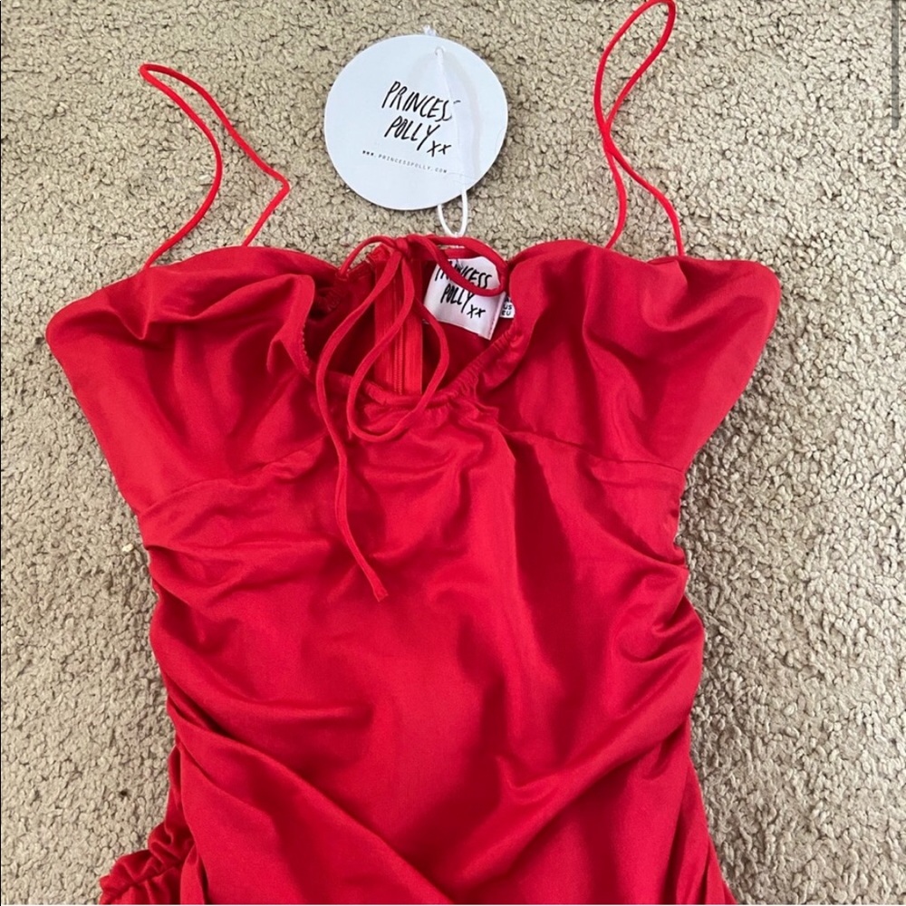 Princess Polly NWT red body suit